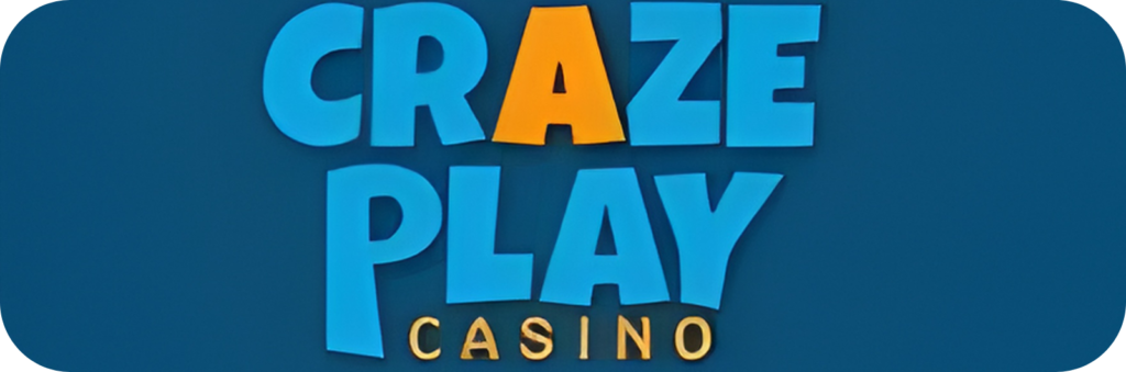 Crazeplay Casino logo – online casino review by GoldGamblers