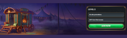 Astromania VIP Level 2 banner highlighting enhanced VIP perks and rewards