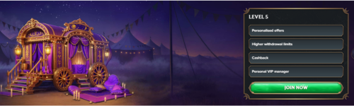 Astromania VIP Level 5 banner showcasing top-tier rewards and exclusive VIP benefits